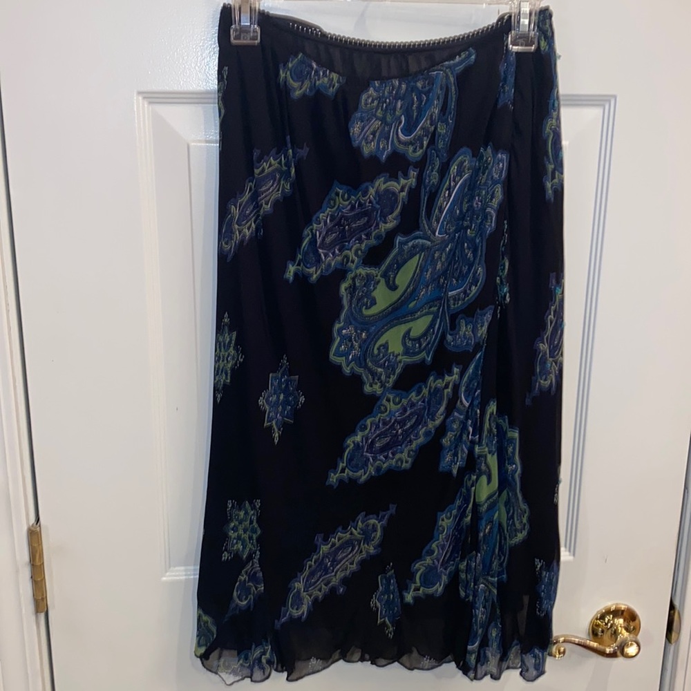 Women’s Navy, Turquoise, Green Skirt